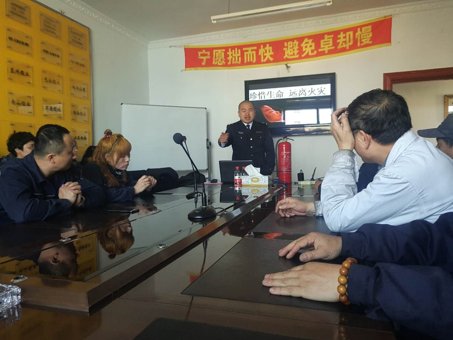 Dongsheng Develops Fire Safety Training Activities